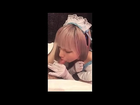 ❤️ Idol Seapánach [mayuka], culaith maid na Fraince, cuid 1, blowjob agus jerk off le lotion Porn crua  uainn ga.risegame.top